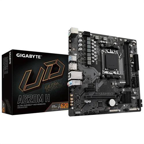 Gıgabyte A620m H, Rev.1.2, 6400mhz, 2xddr5, 1x M.2, Hdmı, Dp, Amd Ryzen 7000 Serisi, Am5 Soket Anaka