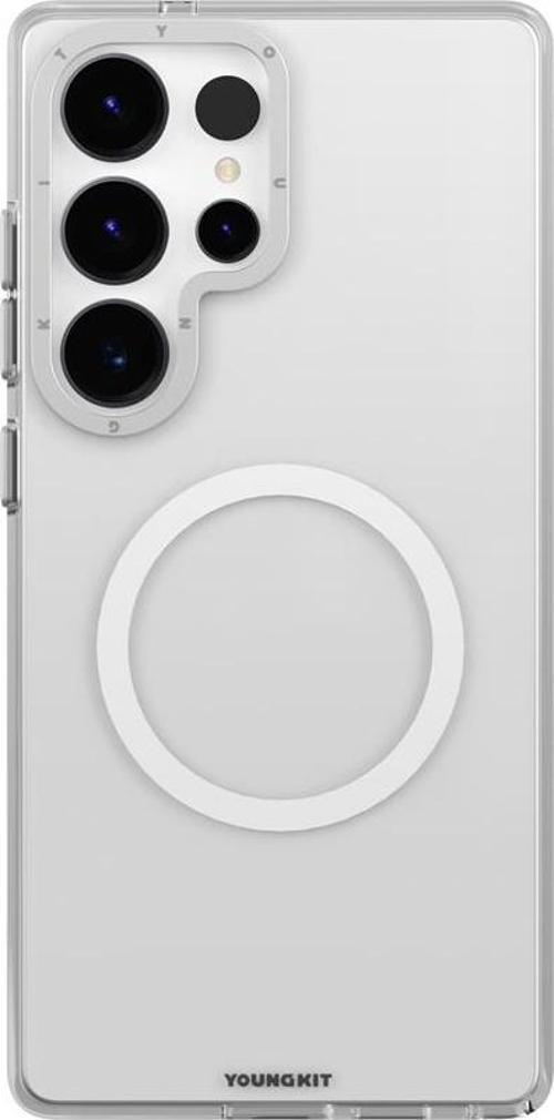 Galaxy S25 Ultra Kılıf Magsafe Şarj Özellikli Şeffaf Youngkit Crystal Shield Serisi Kapak