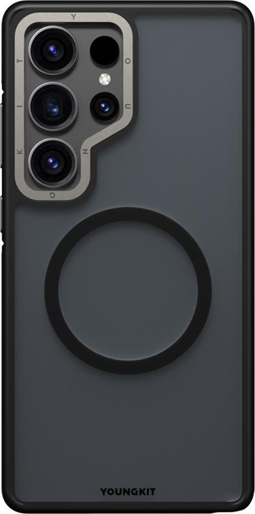 Galaxy S25 Ultra Kılıf Magsafe Şarj Özellikli Youngkit Rock Sand Serisi Kapak