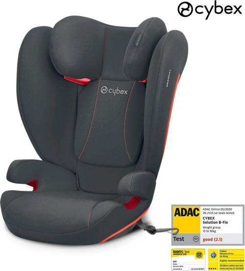 Solution B Fix (Adac Ödüllü Latch Bağlantı Çocuk Oto Koltuğu 15-50Kg) Steel Grey