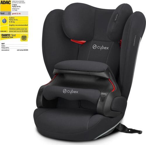 Pallas B Fix (Adac Ödüllü Latch Bağlantı Bebek Oto Koltuğu 9-36 Kg) Volcano Black