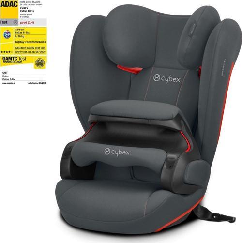 Pallas B Fix (Adac Ödüllü Latch Bağlantı Bebek Oto Koltuğu 9-36 Kg) Steel Grey