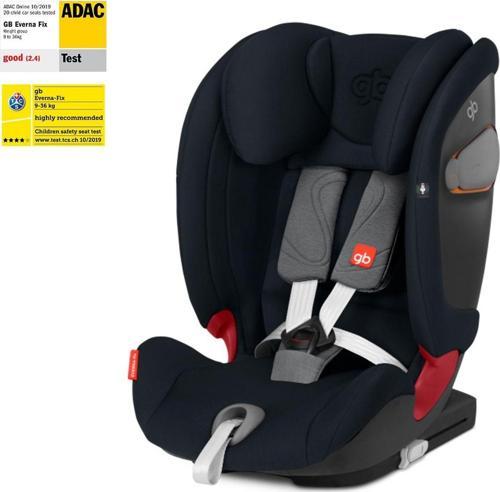 Gb Everna Fix (Adac Ödüllü İsofixli Bebek Oto Koltuğu 9-36 Kg) Velvet Black