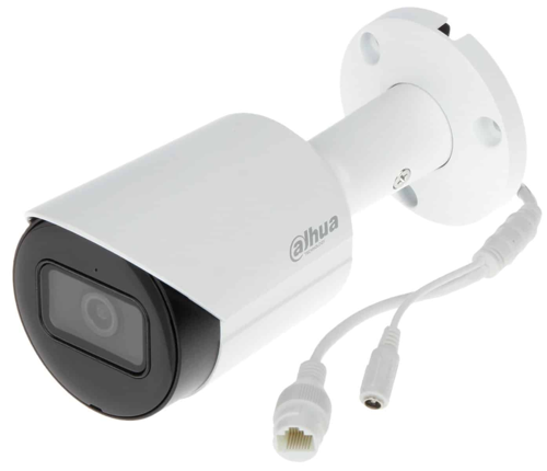 IPC-HFW2441S-S-0360B 4Mpix, 3,6mm  Lens, H265+,  30Mt Gece Görüşü, IP67, Dahili Mikrofon, PoE Bullet IP Kamera