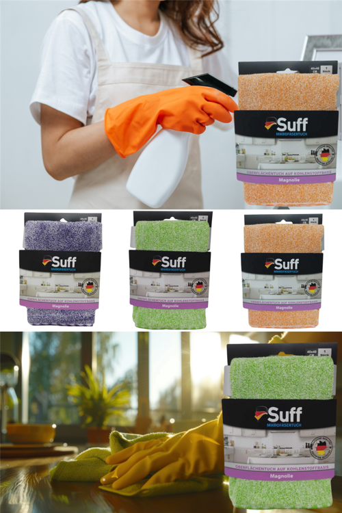 Çok Amaçlı Mikrofiber Cam Ayna Araba Mutfak Fiber Genel Temizlik Bezi