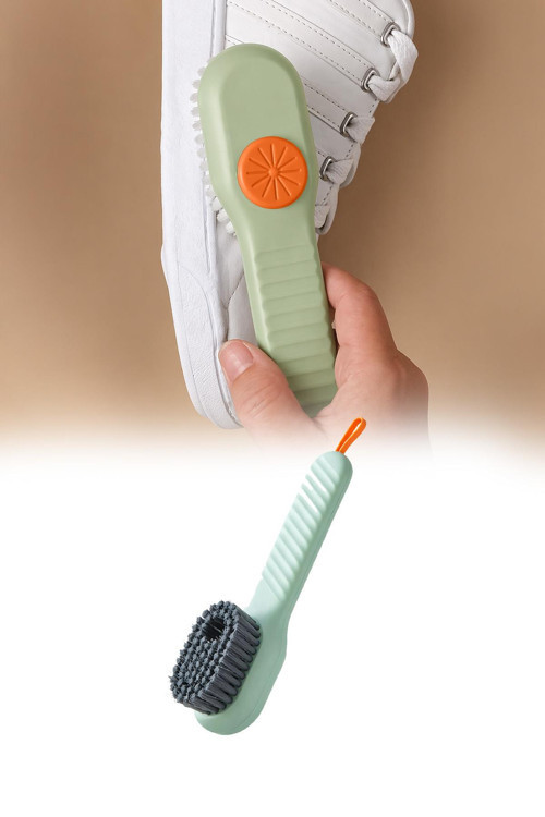Deterjan Hazneli Ayakkabı Temizleme Fırçası Sneaker Bot Temizleme Pratik Fırça Aparatı