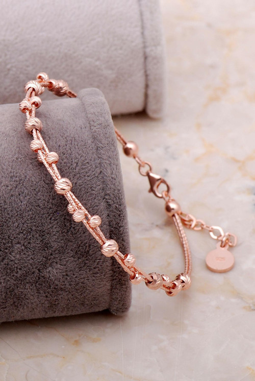 Dorissa Rose Gümüş Sarma Bilezik 3332