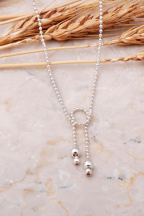 Top Top Tasarım İtalyan Gümüş Kolye 246