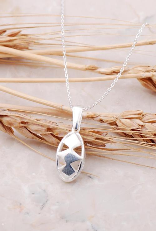 Tasarım Gümüş Kolye 7477