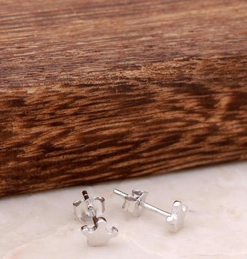 Kraliçe Tacı Elişi Tasarım Gümüş Küpe 3834