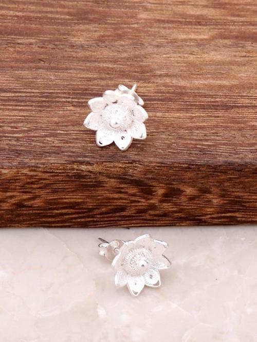 Telkari İşlemeli Gümüş Küpe 942