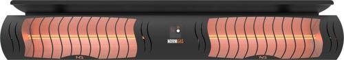 NG201-1-3000-NG MONOBLOK ELEKTRİKLİ ISITICI KUMANDALI SİYAH MTN-ES-3000W