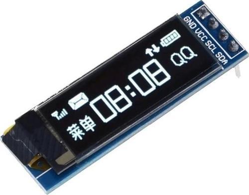 128x32 Oled Lcd Ekran 0.91 Inch - Beyaz (Arduino Uyumlu)