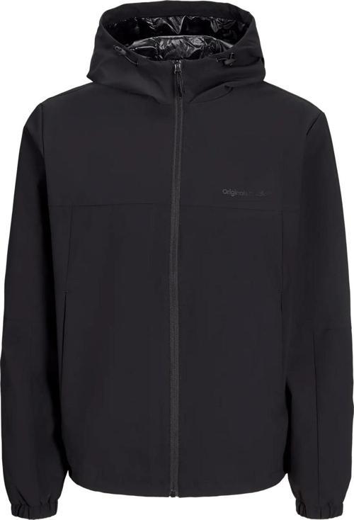 Erkek Jorvesterbro Kapüşonlu Suya Dayanıklı Mevsimlik Mont Ceket 12272898 Siyah