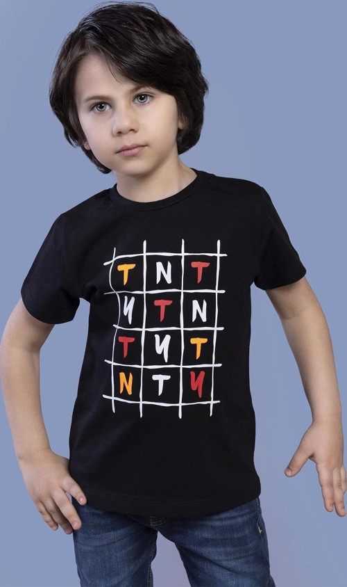 Toontoy Erkek Çocuk Baskılı Tişört