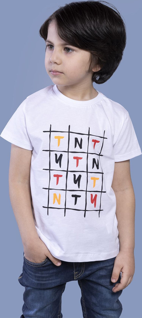 Toontoy Erkek Çocuk Baskılı Tişört