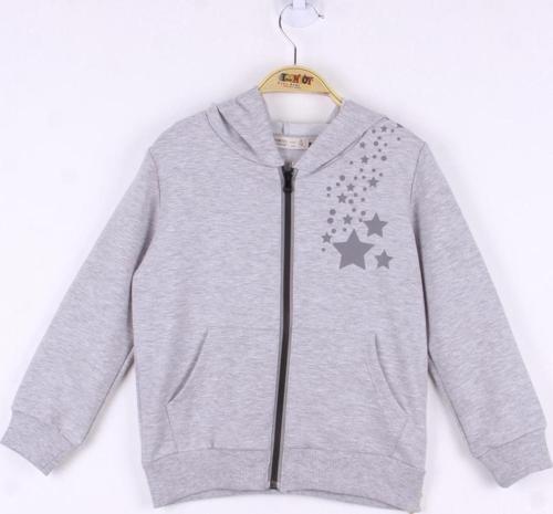 Toontoy Kız Çocuk Yıldız Baskılı Hırka