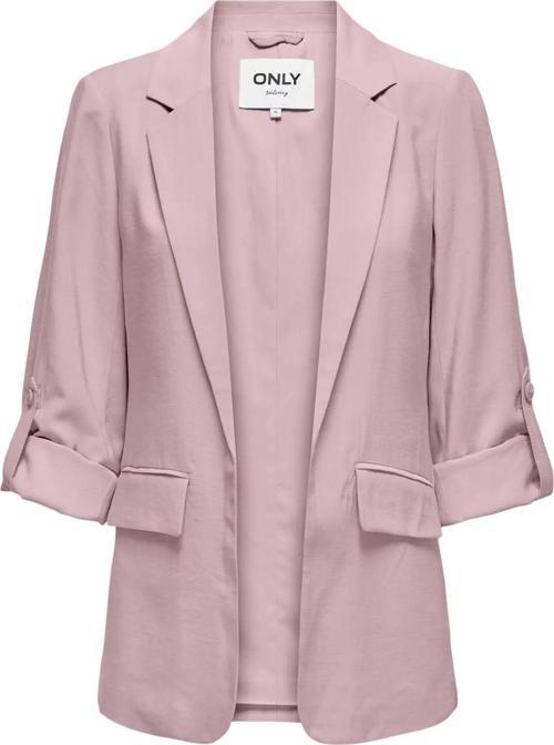 Kadın Onlarıs Rahat Kalıp Kolu Katlanabilir Blazer Ceket 15310839 Pudra