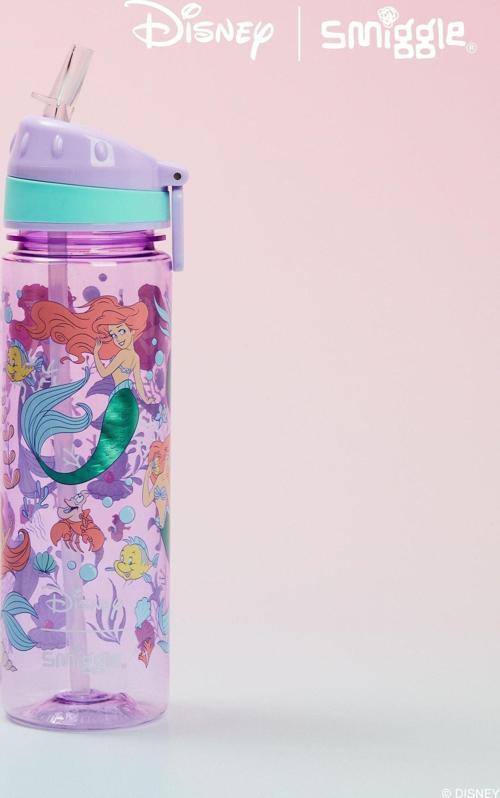 - Disney Prenses Pipetli 650ML BPA İçermeyen Suluk