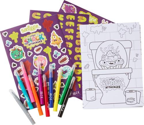 - Snack Attackers Mini Boyama Seti