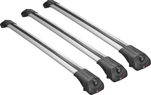 Peugeot Expert - Traveller 2017 ve Sonrası ile uyumlu ACE-1 Ara Atkı Tavan Barı GRİ 3 ADET BAR