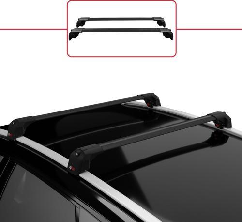 Porsche MACAN 2014 ve Sonrası ile uyumlu ACE-2 Ara Atkı Tavan Barı SİYAH