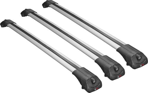 Toyota Sienna (XL40) 2021 ve Sonrası ile uyumlu ACE-1 Ara Atkı Tavan Barı GRİ 3 ADET BAR