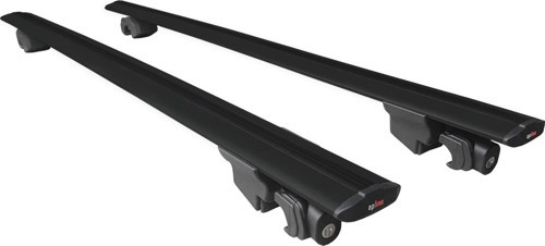 Volvo XC90 2015 ve Sonrası ile uyumlu HOOK Model Anahtar Kilitli Ara Atkı Tavan Barı SİYAH