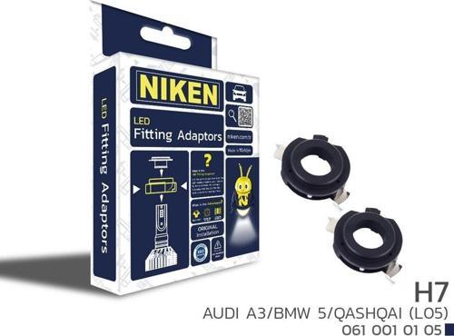 Niken Led Far Montaj Adaptörü H7 Audi A3/Bmw 5/Qashqai