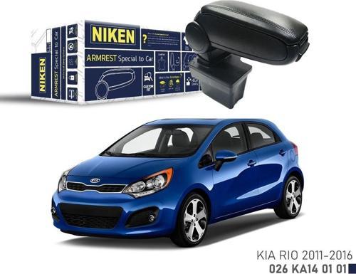 Niken Kia Rio 2011-2016 Araca Özel Kol Dayama Siyah