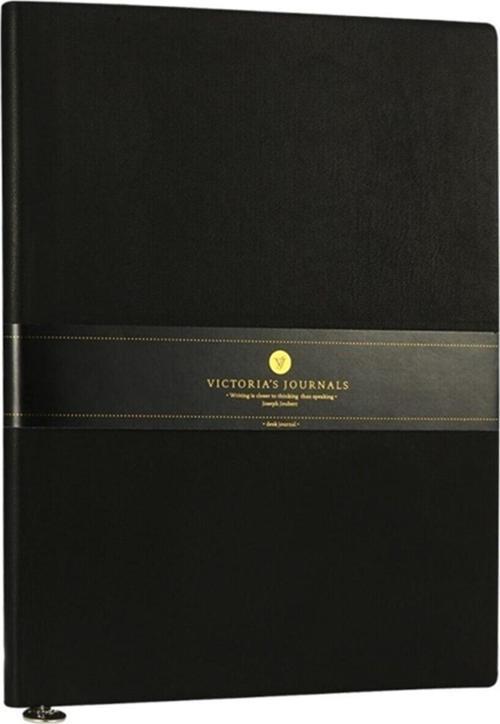 Smyth Classic Defter Çizgili Siyah 14,8x21