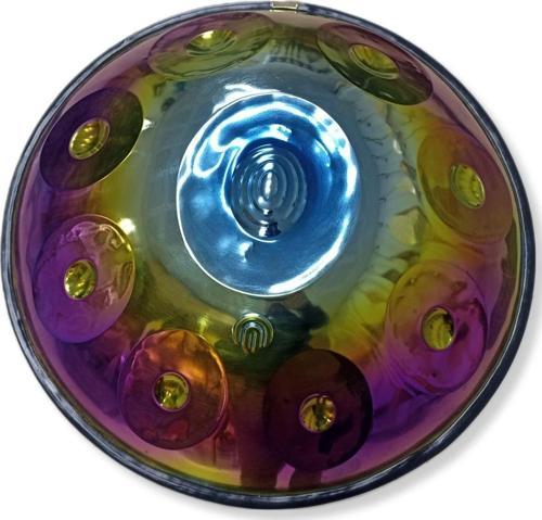 Titanium Handpan 9 Nota Re Minör