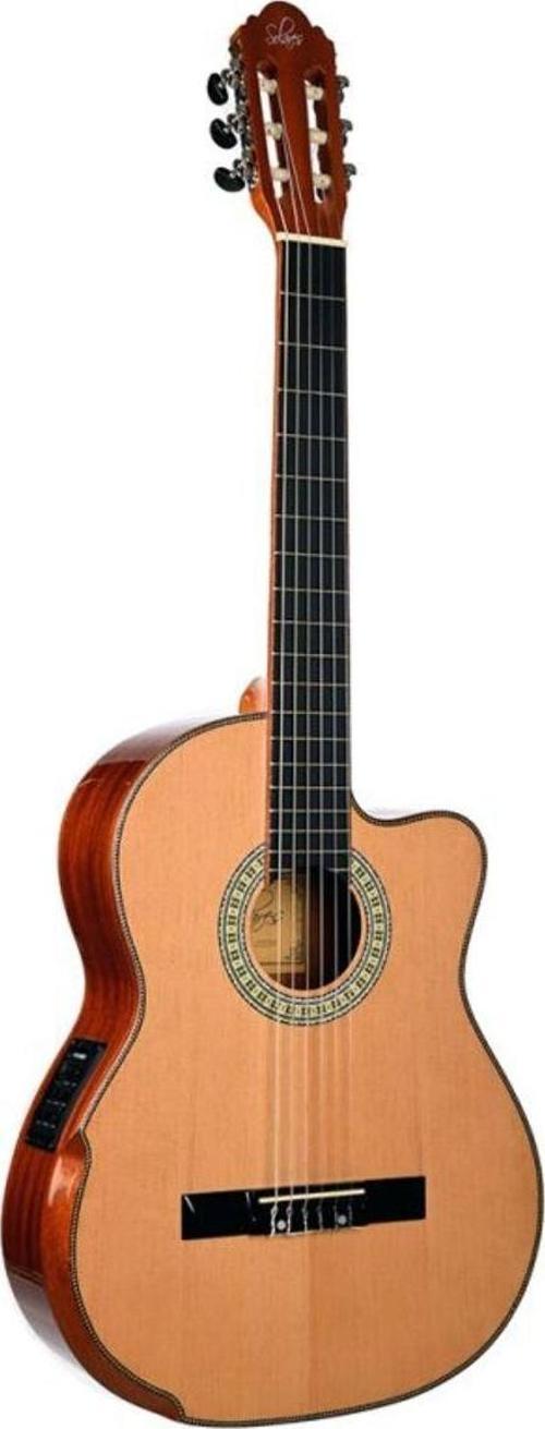 Scs100Cneq Elektro Klasik Gitar