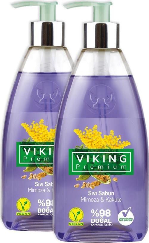 Premium Sıvı Sabun Mimoza&Kakule 500 ml 2 Adet