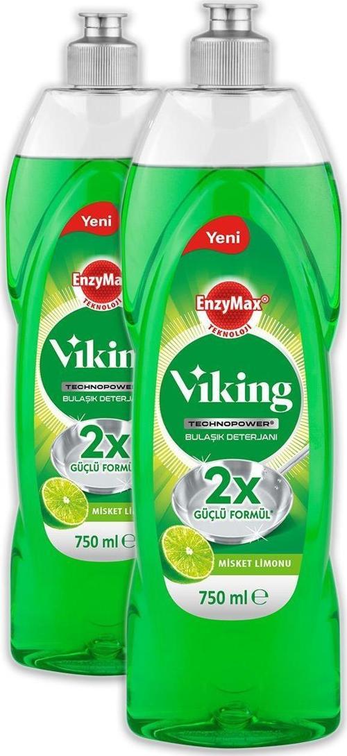 TECHNOPOWER Bulaşık Deterjanı Misket Limon 750 ml 2 Adet