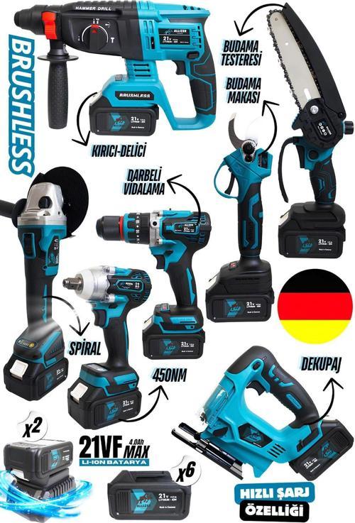 7Li Set Alman Ürünü 3 Yıl Garantili!