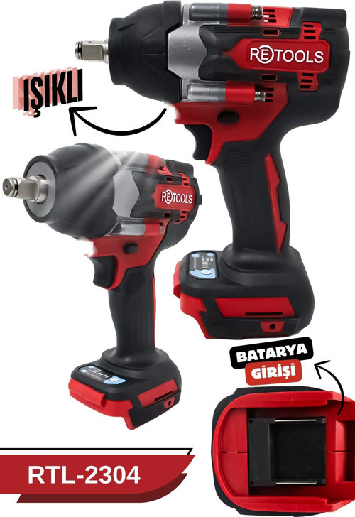800 Nm Kırmızı Kabartmalı Torklu (Tek Makine)