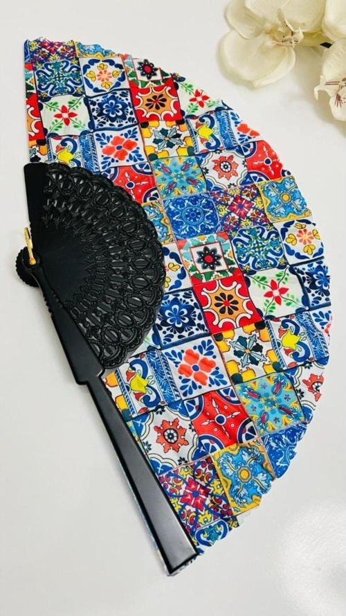 - Renkli Şık Yelpaze