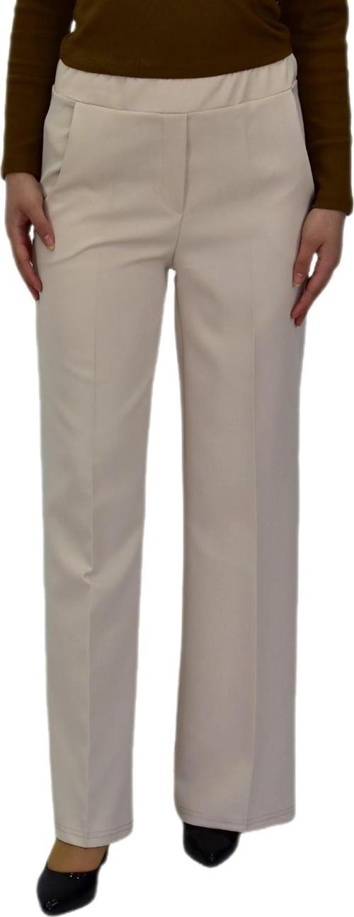 Kadın Bol Paça Beli Lastikli Kumaş Pantolon BGL-ST04322