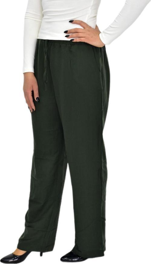 Kadın Beli Lastikli Bol Pantolon BGL-ST04216