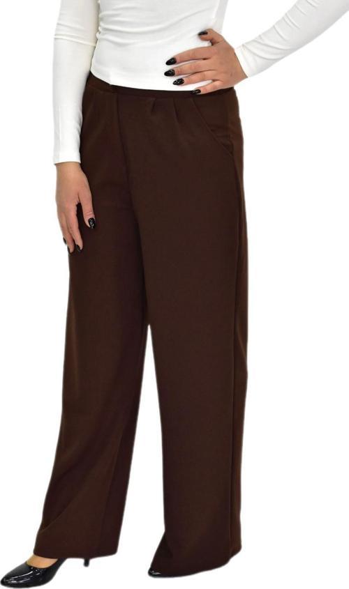Kadın Pileli Beli Lastikli Bol Pantolon BGL-ST04252