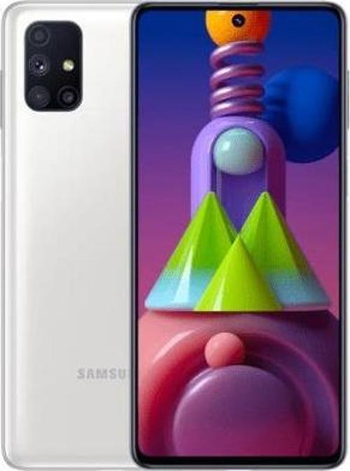 Yenilenmiş SAMSUNG GALAXY M51 128GB -A Kalite- Beyaz