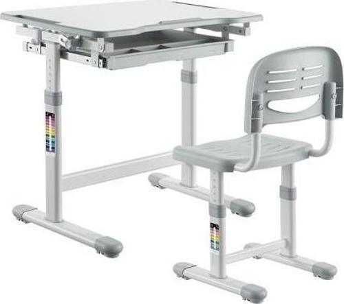 Ayarlanabilir Ergonomik Çocuk Aktivite Masası (3-10 Yaş-Gri)