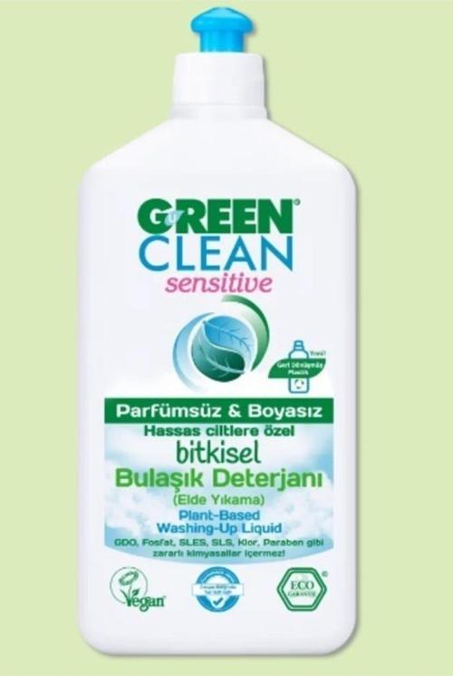 Sensitive Parfümsüz Boyasız Bitkisel Bulaşık Deterjanı 500 ml