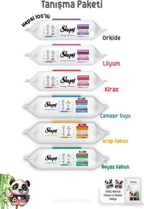 Mega Tanışma Paketi 100'Lü Yüzey Temizlik Havluları