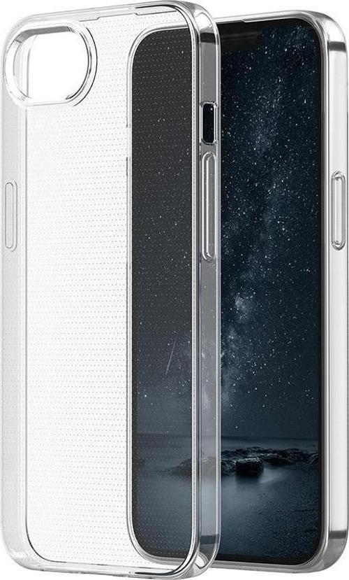 iPhone 16E Kılıf İnce ve Esnek Şeffaf Süper Silikon