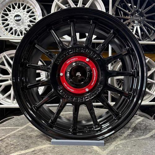 16 İnç 4X100 Motorsport Siyah Jant Modeli (4 Adet)
