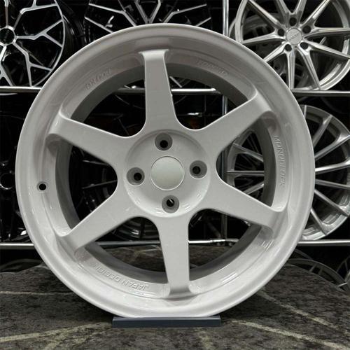16 İnç 4X108 Volk T37 Beyaz Jant Modeli Peugeot Citroen Uyumlu (4 Adet)