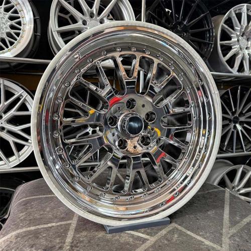 18 İnç 5X112 Ccv Golf Jetta Passat Leon Uyumlu Krom Jant Modeli Volkswagen (4 Adet)