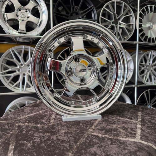 15" (İnç) 4X100 Ssr Krom Jant Modeli Renault Clio Uyumlu